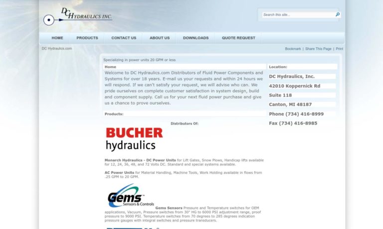 DC Hydraulics, Inc.