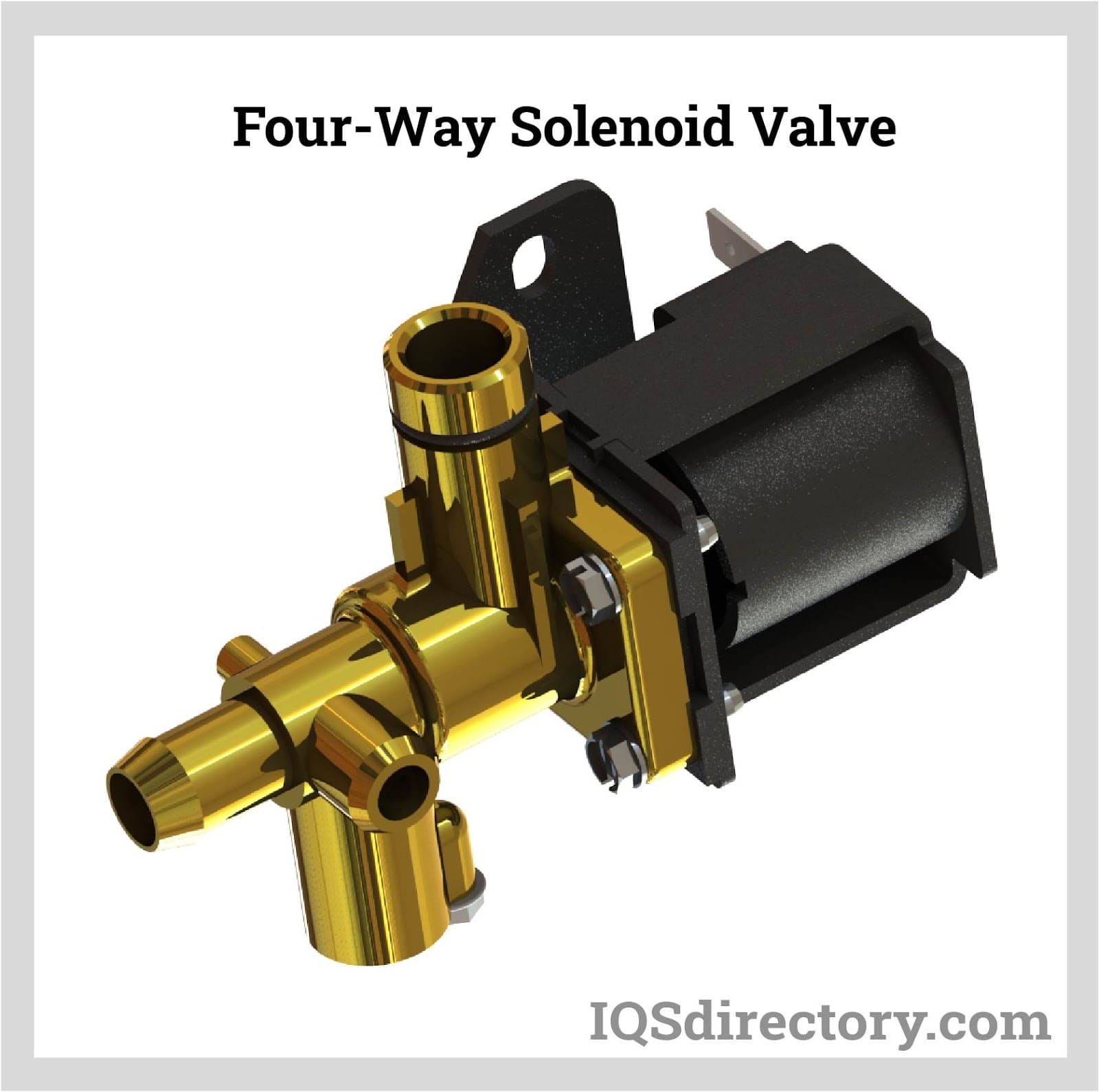 four way solenoid valve