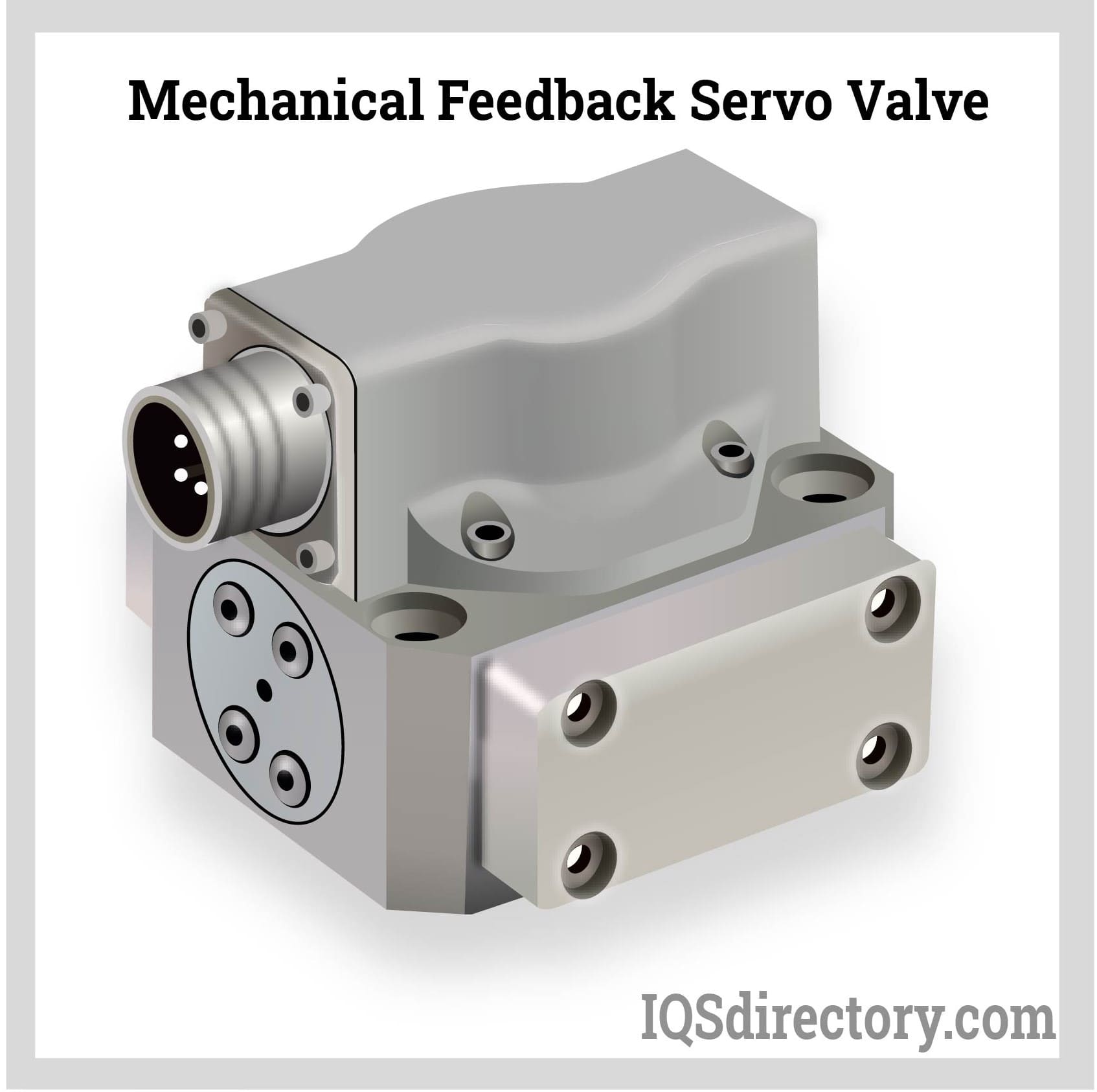 mechanical feedback servo valve